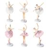 3Pcs Baby Shower Wedding Party Baking Girl Doll Cupcake Topper Cake Topper Ballet Girls