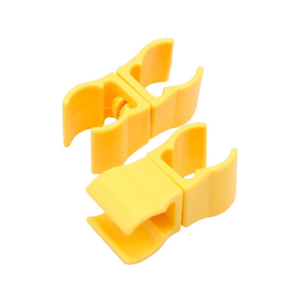 6 шт. Желтый флаг для тренировки по футболу, клипса для флагштока, пряжка для препятствий для тренировки по футболу, для улицы