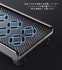 Crean CPU PC Server PC Rack with PC Wagon for Heat Dust Easy Black Stand, Stand, Rack, Casters, Desktops, Protection, Protection, Cleaning,