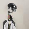 Wall Mounted 180° Rotation Helmet Hanger Space Saving Helmet Holder Helmet Hanger  Bag