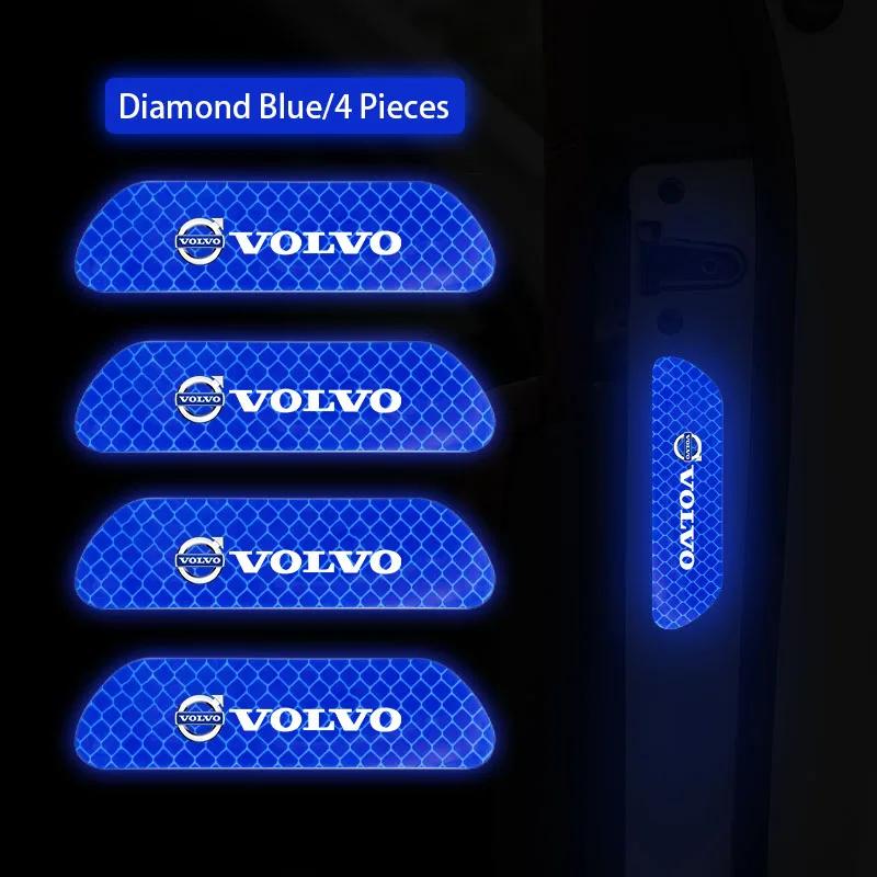 Reflective Car Door Sticker Safety Opening Warning For Volvo XC90 V90 V60 XC60 V40 S80 S60 S90 C40 XC40 V70 XC70 C30 C70 EX90