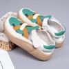 Модные женские сандалии 2025 Лето Полые Повседневные Дышащие Новые Роскошные Сандалии Дизайнеры Противоскользящая Платформа Мягкая Подошва Женская Обувь