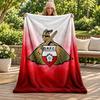 Doncaster Rovers blanket Flannel Blanket Soft Cozy Plush Throw for Sofa Bed Lightweight Home Decoration Gifts for Christmas various holidays