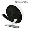 2cmx3.6m High Heat Barbecue Smoker Gasket BBQ Door Lid Seal Adhesive Self Stick Kitchen fireproof cloth for barbecue grill