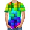 Мужская футболка с 3D-принтом мультфильма, мужские летние топы с короткими рукавами