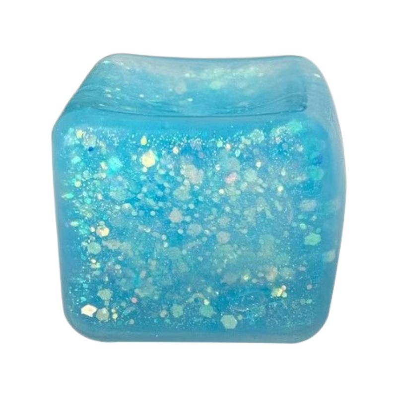 Тофу Мнущийся Мальтоза Кубик Льда Медленно Восстанавливающий Форму Игрушка для Снятия Стресса