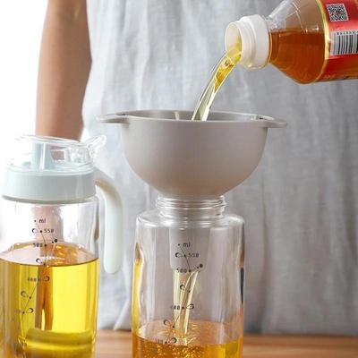 Набор воронок 4-в-1 Мультифу Пластиковая масляная воронка Сито Кухонный инструмент Сетчатое сито Бытовые кухонные аксессуары Портативные гаджеты