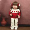 55CM Full Body Soft Silicone Reborn Toddler Doll Lifelike Girl Soft Touch High Quality Doll Gifts for Children Toy