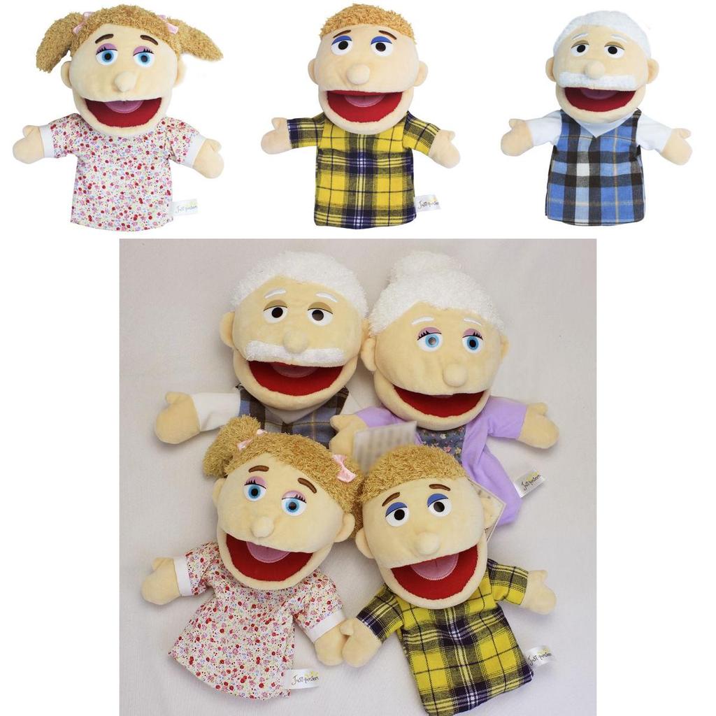 Soft And Durable Open Mouth Plush Doll Hand Puppet For Fun And Learning