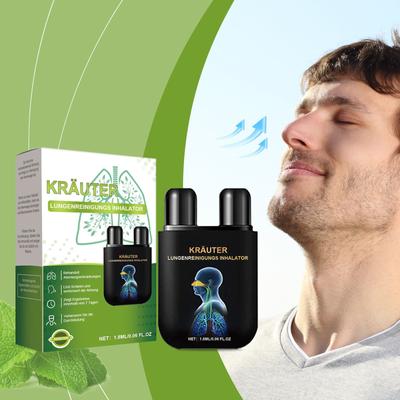 Травяной ингалятор для ежедневного ухода за телом улучшает функции, омолаживает и успокаивает тело 1,8 мл