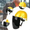 Face Shield Cover with Hard Hat Protector Welding Helmet for Trimming Grinding Forestry Metal
