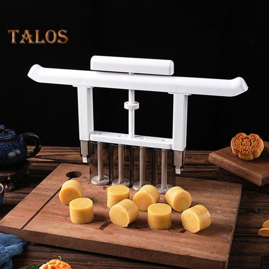 Диспенсер для начинки Mooncake, пищевой пластик, сделай сам, форма для начинки лунного торта, инструмент для изготовления ручного пресса, штамп для печенья, кухонные принадлежности для выпечки