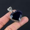 Tanzanite Gemstone Pendant Solid 925 Sterling Silver Pendant Jewelry Gift For Unisex LG-027
