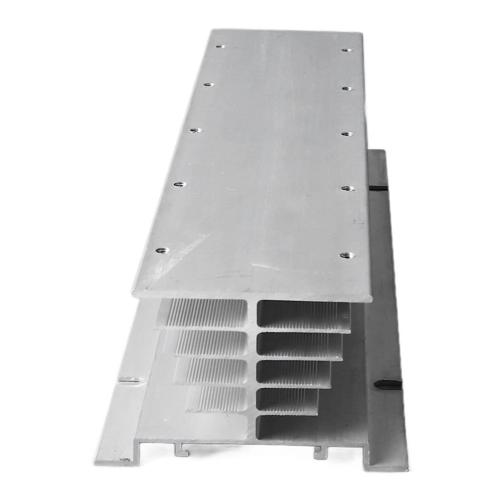 Однофазный теплоотвод SSR Высокоэффективное твердотельное реле Охлаждающая основа Алюминиевое рассеивание тепла 