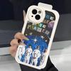 Rock W-Weezer Band Phone Case For IPhone 16 15 14 13 12 11 Pro Max Plus Soft Leather Cover