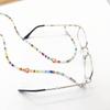Многоцелевая цепочка Summer Xu Lu: Модное ожерелье-антипотеряшка для солнцезащитных очков, очков, шляп - с разноцветными хрустальными бусинами