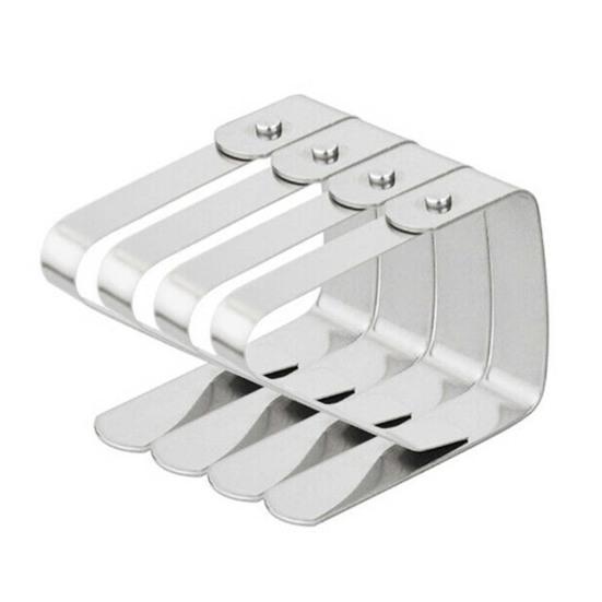 10 шт зажимы для гостиничной скатерти из нержавеющей стали, свадебный держатель для стола, зажим