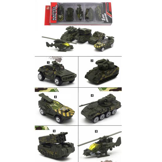 5 шт. 1/64 литой сплав инженерный гоночный военный автомобиль модель транспортного средства детская игрушка