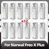 Compatible for Narwal Freo X Plus Replacement Main Side Brush HEPA Filter Mop Pads Dust Bags Spare Parts Accessories