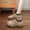 Новые женские вулканизированные туфли женские нескользящие толстые подошвы теннисные кроссовки весна лето модные дышащие шнурованные спортивные туфли