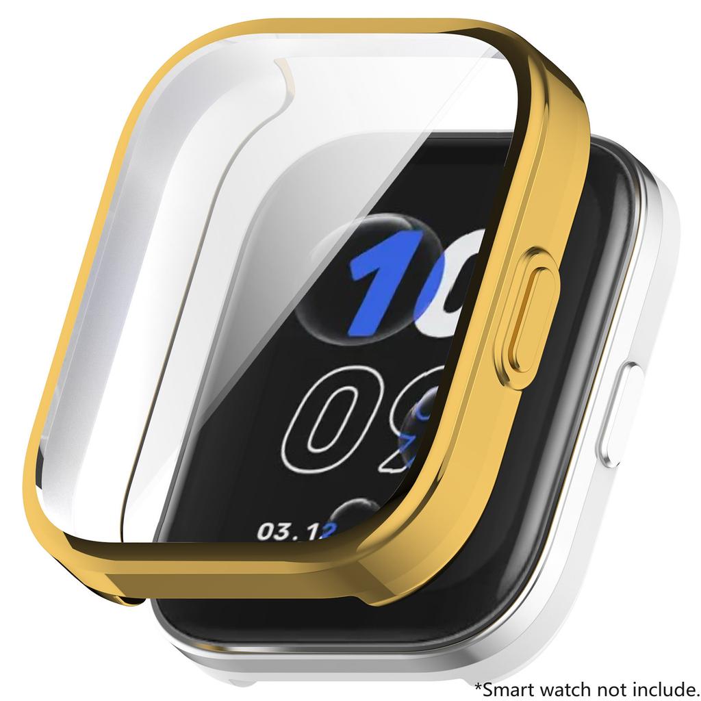 Чехол-защита экрана из ТПУ для умных часов Amazfit Bip 5 Unity, Защитный корпус с полным покрытием для аксессуаров Amazfit Bip5 Unity