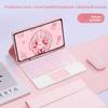 For Samsung Tablet P610 Bluetooth Keyboard Case with Silicone Cover Pen Holder S7 Lite Backlit Mouse A8