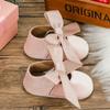 Velvet Ribbon Baby Shoes Princess Shoes Soft Sole Non Slip Walking Shoes Baby Shoes