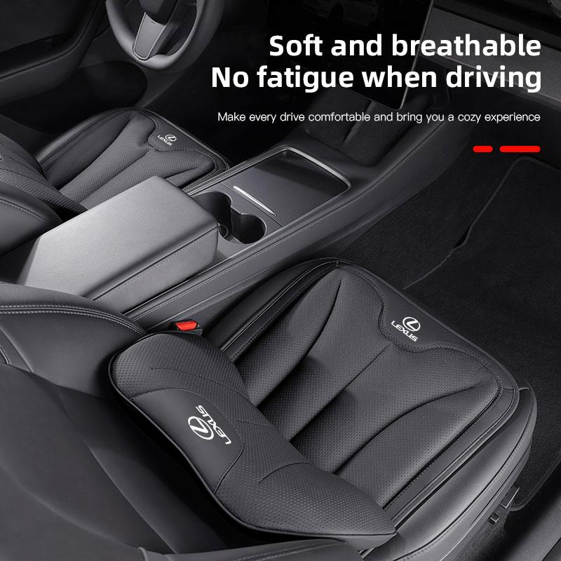 DJSZ3 Car Headrest Neck Pillow Auto Seat Cushion Waist Pillow Set For Lexus F SPORT ES RX NX LS UX LM LX GX LC RZ IS CT GS RC HS LBX