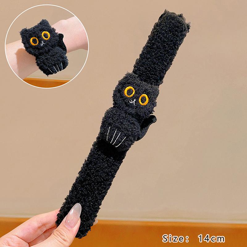 Halloween Plush Bracelets Ghost Bats Pumpkins Papa Circle Children's Gifts Wristbands Halloween Decorative Props