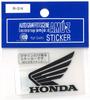 Оригинальная наклейка Toyo Mark HONDA Wing, левое направление, черная, R-314