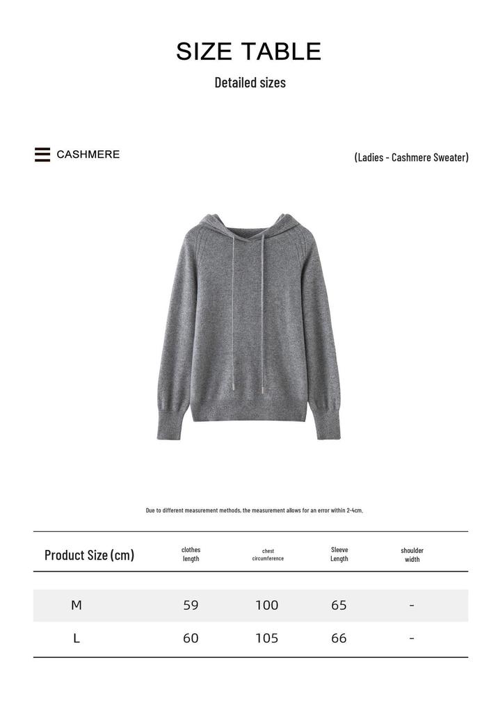 Autumn/Winter Women's Hooded Seamless Mountain Velvet Raglan Sweater Knitwear