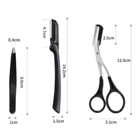 Набор для ухода за бровями Happy J из 3 предметов (2 варианта)