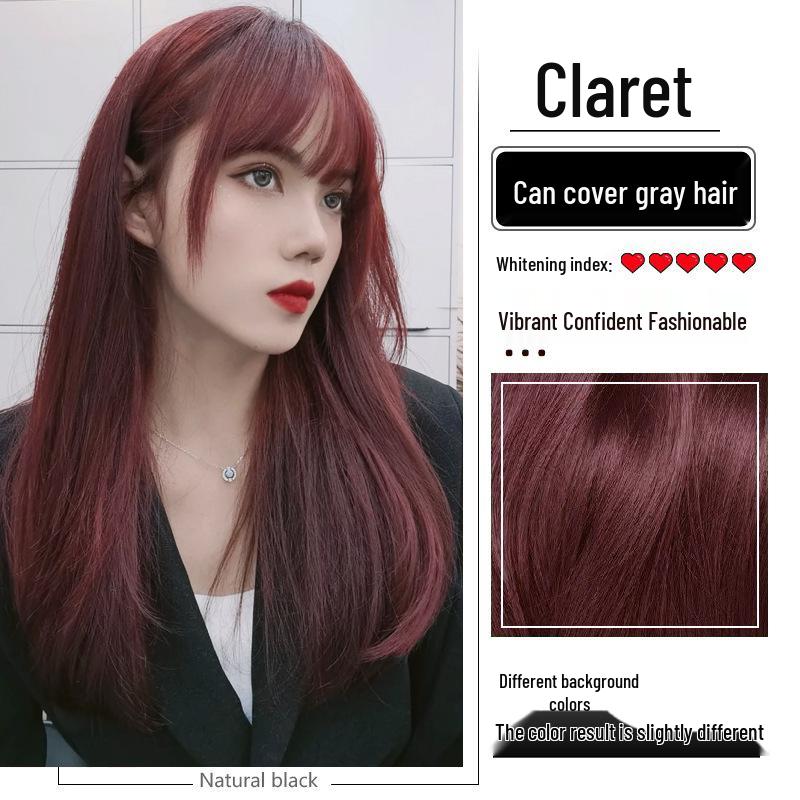 2026 Краска для волос: Серо-коричневый лен, цвет черного чая, с пользой для ухода за волосами