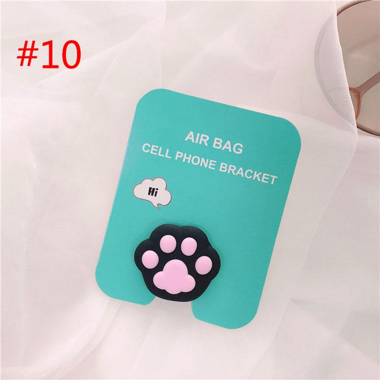 Держатель для мобильного телефона, наклейка для телефона, кронштейн для крепления на палец, подставка для телефона, милые аксессуары для телефона с героями мультфильмов