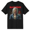 Men's Iron Maiden Est. 1975 Eddie Scream Portrait T-shirt  Black