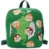 Cute Cartoon Cotton Linen Backpack For Toddlers Unisex Pre-k School Bag