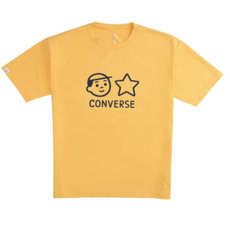 Converse x Noritake Chuck 70 SS25 T Shirt Men's Yellow UCH745-N8M