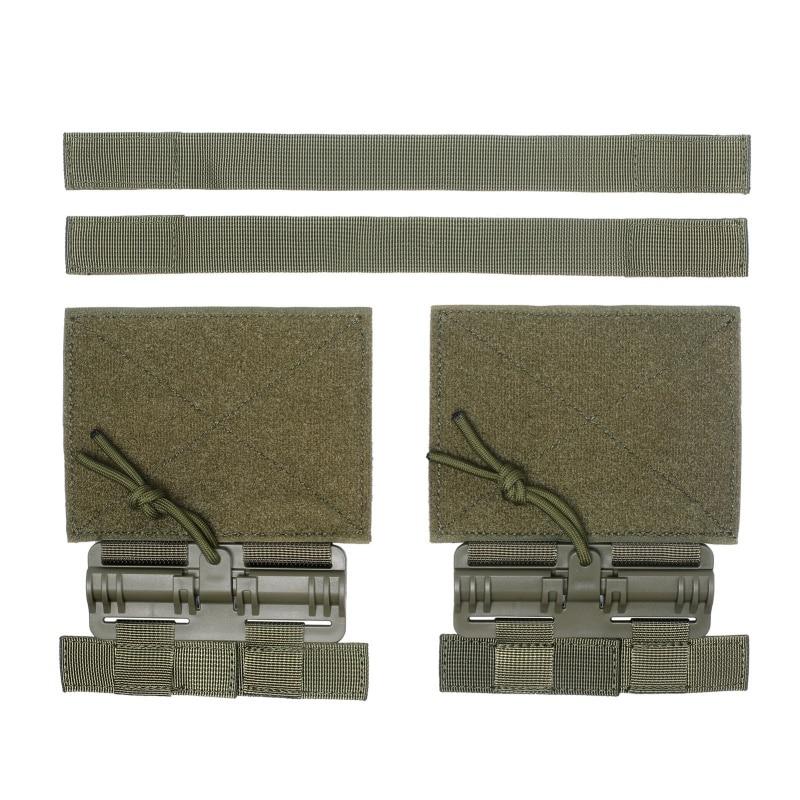Тактическая быстроразъемная пряжка, набор одноточечных пряжек Molle с застежкой-липучкой для жилета Jpc Cpc Ncp Xpc