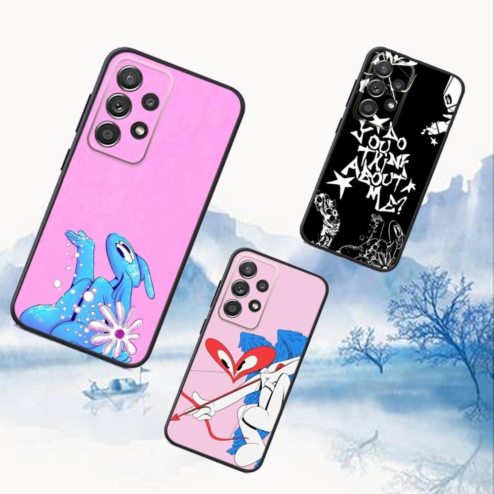 A-ATP Album by N-Nsqk Phone Case For Samsung S25,S24,S21,S22,S23,S30,Ultra,S20,Plus,Fe,Lite,Note,10,9,5G Black Cover