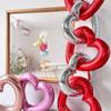 40-inch Large Hollow Love Balloon Birthday Party Shopping Mall Holiday Decoration Arrangement Photo Confession Surprise Arrangement