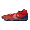 Converse All Star BB Evo Chuck Taylor Низкие баскетбольные кроссовки для выступлений Унисекс Красный и Серый
