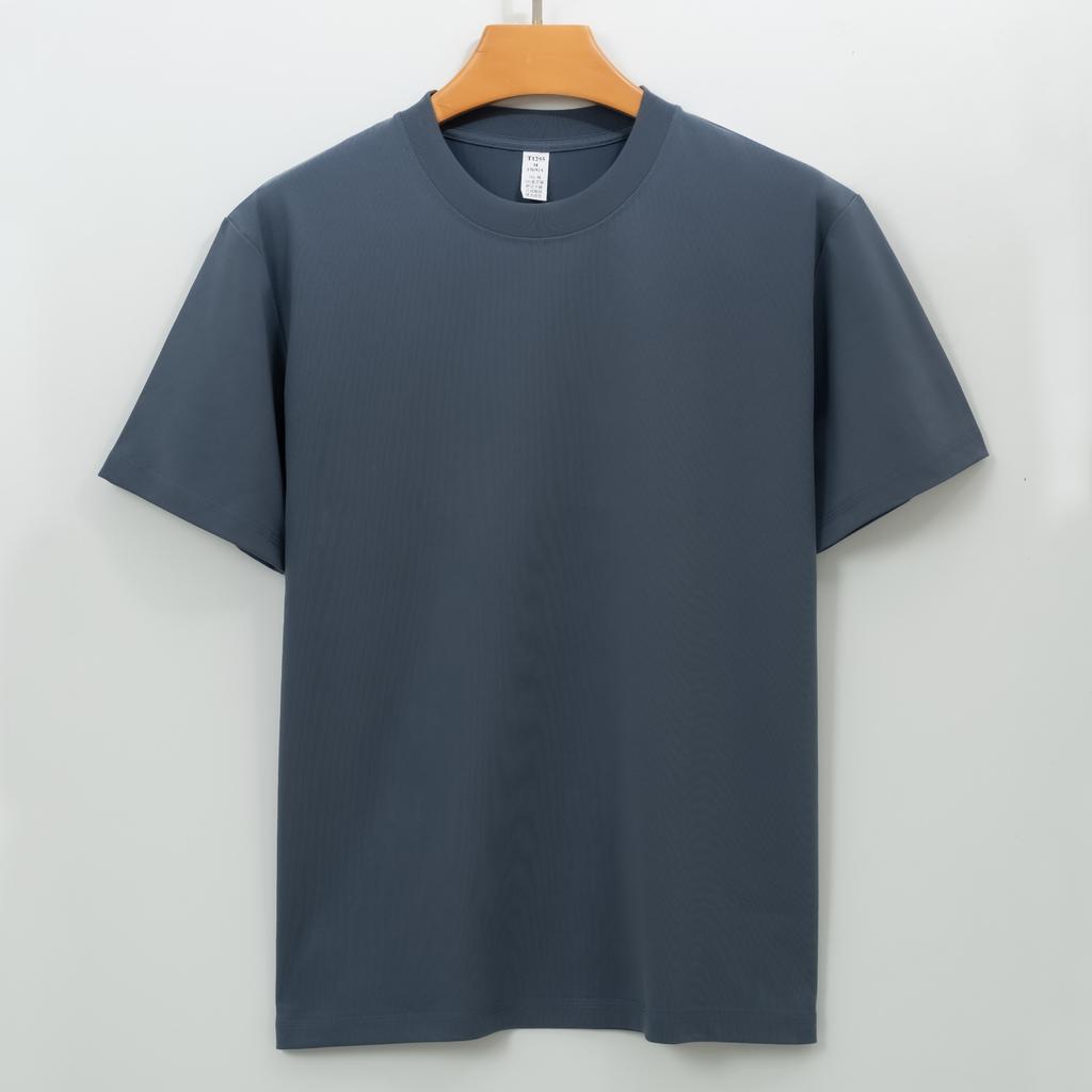 Футболка из хлопка, мужская футболка с коротким рукавом, женская футболка с круглым вырезом, для улицы, защита от солнца, быстросохнущая, антибактериальная, охлаждающая, с короткими рукавами