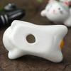 1 Piece of Chinese Style Creative Cat Durable Chopstick Holder Ceramic Cute Holder Portable Holder Decoration