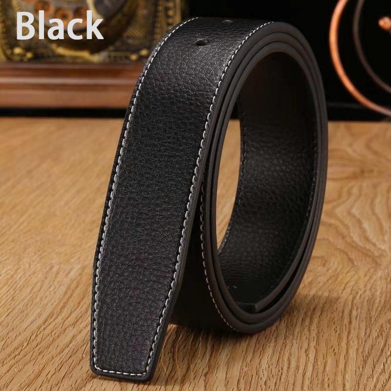 Сменный мужской ремешок для ремня «сделай сам», без пряжки, 38 мм, натуральная кожа, модный, прочный, новый, популярный, 7 цветов