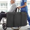 Foldable Wheelchair Bag Wear Resist Oxford Cloth Storage Bag Large Capacity Wheelchair Protective Cover for Folding Furniture