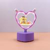 Милый DIY Зайчьи Уши Мультяшный Светодиодный Ночник Игрушка Для Детей Креативный И Романтичный Подарок на День Рождения