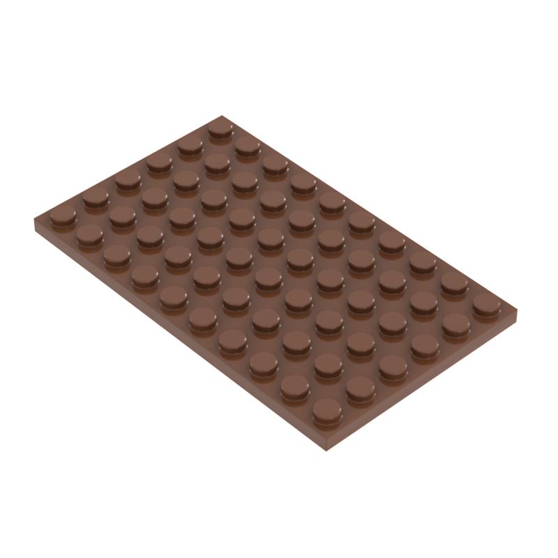 Нетоксичные Moc Строительные Блоки Мелкие Детали 6x10 Деталей Базовая Пластина Детали для DIY Аксессуары Совместимые 3033