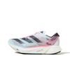 Adizero Adios Pro 3 Удобные Универсальные Кроссовки с Низким Верхом Унисекс Кроссовки для Бега Белый Серый JR2730