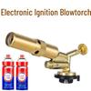 Полностью медная головка газовой горелки с электронной зажигалкой для домашнего и наружного использования