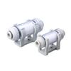 Пневматический вакуумный фильтр ZFC для трубопроводов, встроенный, съемный волокнистый элемент для воздушной присоски AZFC100 AZFC200 ZFC100-06B ZFC200-08B
